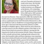 Obituary: Diane E. Rosman (Liljegren)