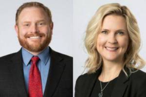 Mayor Nigel Herbig (left) and Deputy Mayor Melanie OCain (right) Screenshot from City of Kenmore Website