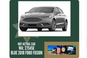 Information on escape vehicle (Screenshot from King County Sheriffs Office PIO Twitter)