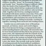 Carolyn Louise Hamilton Erigero | Obituary