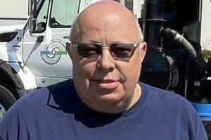 Fleet mechanic lead Ken James is honored for 30 years of service with the Northshore Utility District. Courtesy of Northshore Utility District.