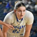 Charlotte Lipkin looks toward the bench for Bothell. Ben Ray / The Reporter