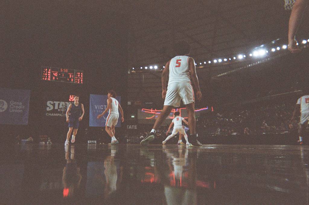 Liberty takes on Eastside Catholic inside the Tacoma Dome. Ben Ray / Sound Publishing
