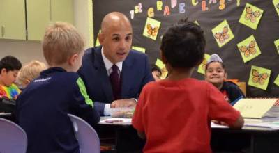 Renton School District Superintendent Damien Pattenaude ranks as the highest paid in the state with a total salary of $477.693. Courtesy of Renton School District.